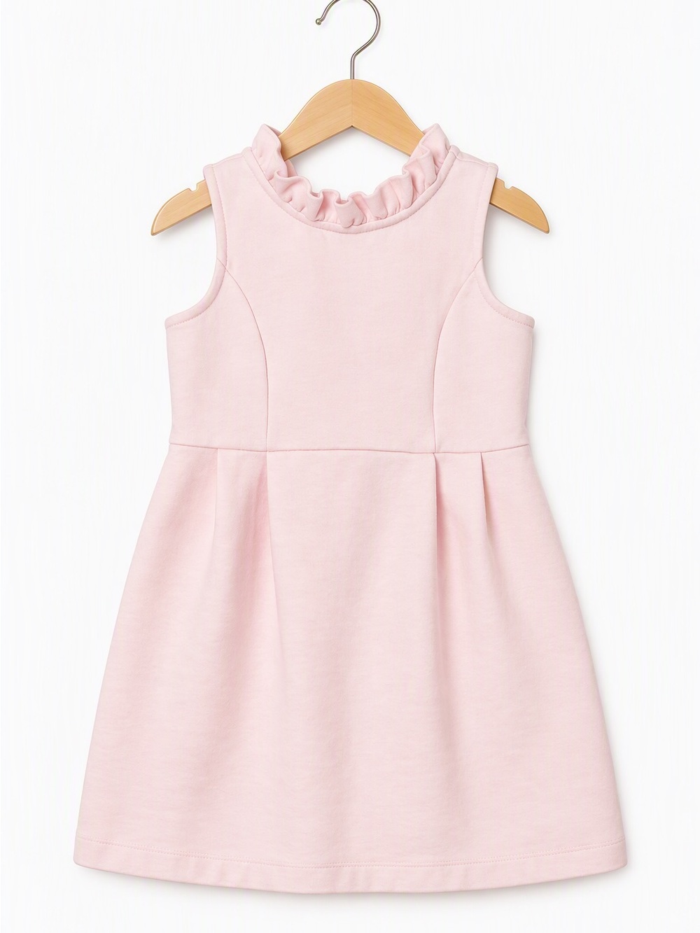 Janie and Jack Light Pastel Pink Ruffle Back Bow Portrait Formal Dress Size 4